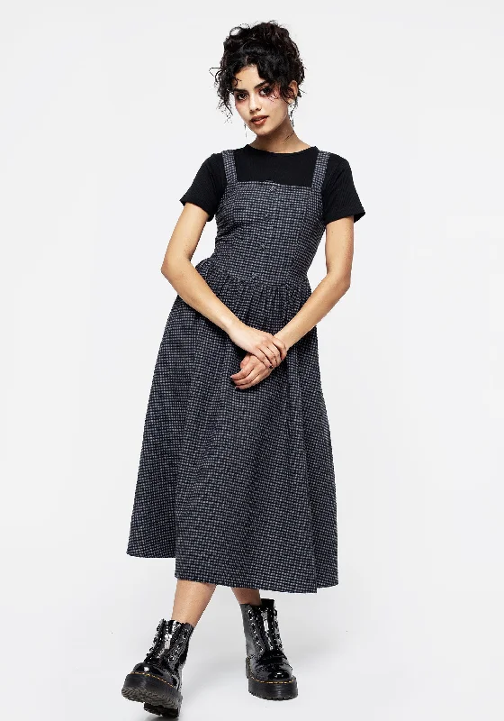 Feminine silhouettes for the modern woman   Faythe Apron Midi Dress