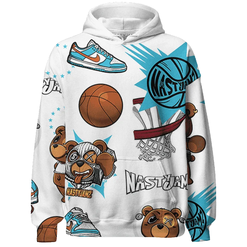 Chic, modern looks for the stylish woman NastyJamz Dunk Low Dolphins Hoodie Match BER Icon Wallpapers 3D All-Over Print Chic, modern looks for the stylish woman NastyJamz Dunk Low Dolphins Hoodie Match BER Icon Wallpapers 3D All-Over Print