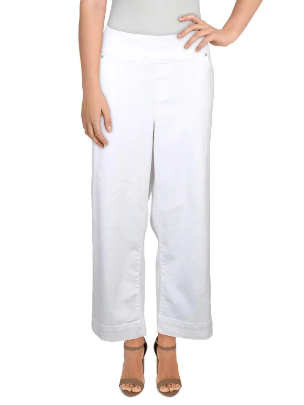 Step into style with our women’s clothing collection   Plus Womens Denim Mid-Rise Wide Leg Jeans