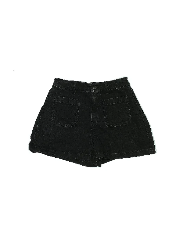 Curated collections for modern, fashionable women   High-Rise Denim Shorts in Dark Wash