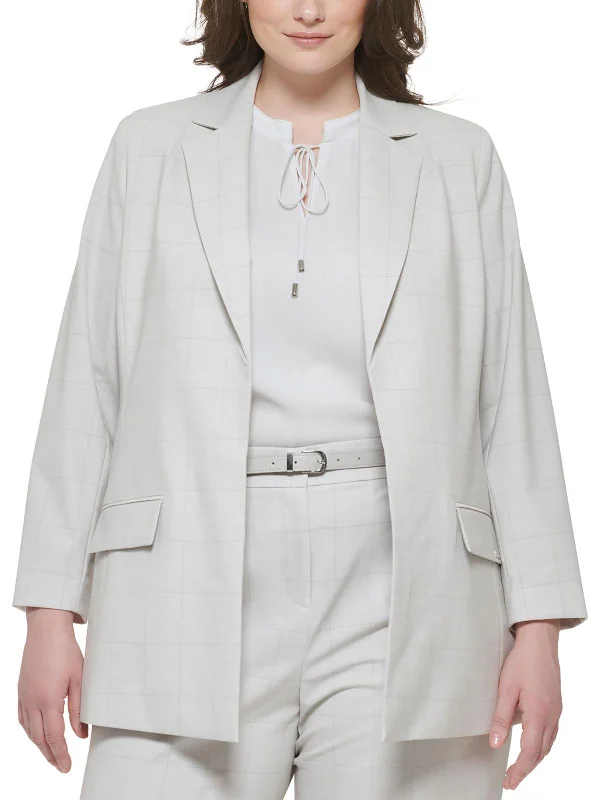 Modern fashion pieces designed for all women   Plus    Womens Suit Separate Office Wear Open-Front Blazer